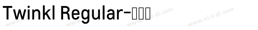 Twinkl Regular字体转换